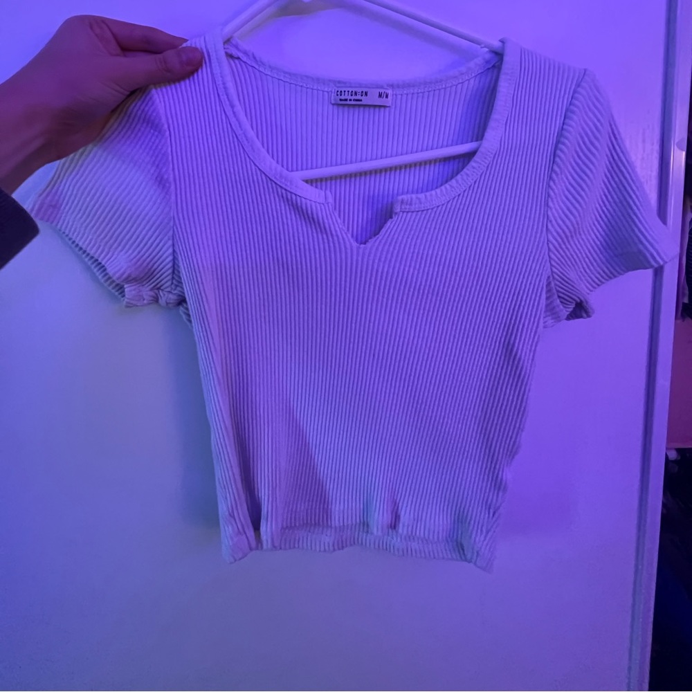 White Cotton on shirt